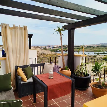 Atico Premium Con Vistas Al Mar Y A La Laguna Del Salar アパート