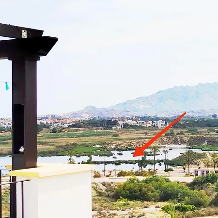 アパート Atico Premium Con Vistas Al Mar Y A La Laguna Del Salar
